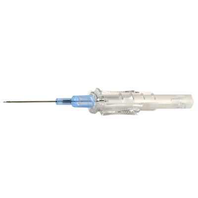 Peripheral IV Catheter Protectiv® Plus 22 Gauge 1 Inch Polyurethane Straight Hub Non Blood Control Sliding Safety Each 1