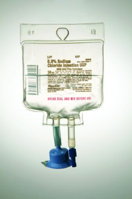 2B0043 Sodium Chloride 0.9% IV Solution 100 mL case of 80 bags