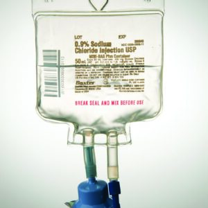 2B0043 Sodium Chloride 0.9% IV Solution 100 mL case of 80 bags