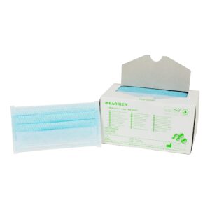 Surgical Mask Barrier Extra Protection Anti-fog ASTM Level 3 earloops One Size Fits Most Box of 50