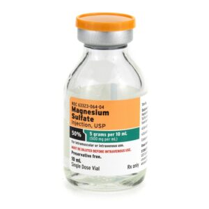 Magnesium Sulfate Injection 50% SDV 10mL Box of 25